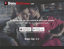 Tablet Screenshot of daterichmen.net